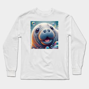 Manatee Long Sleeve T-Shirt